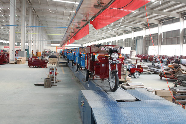 福州三轮车生产线